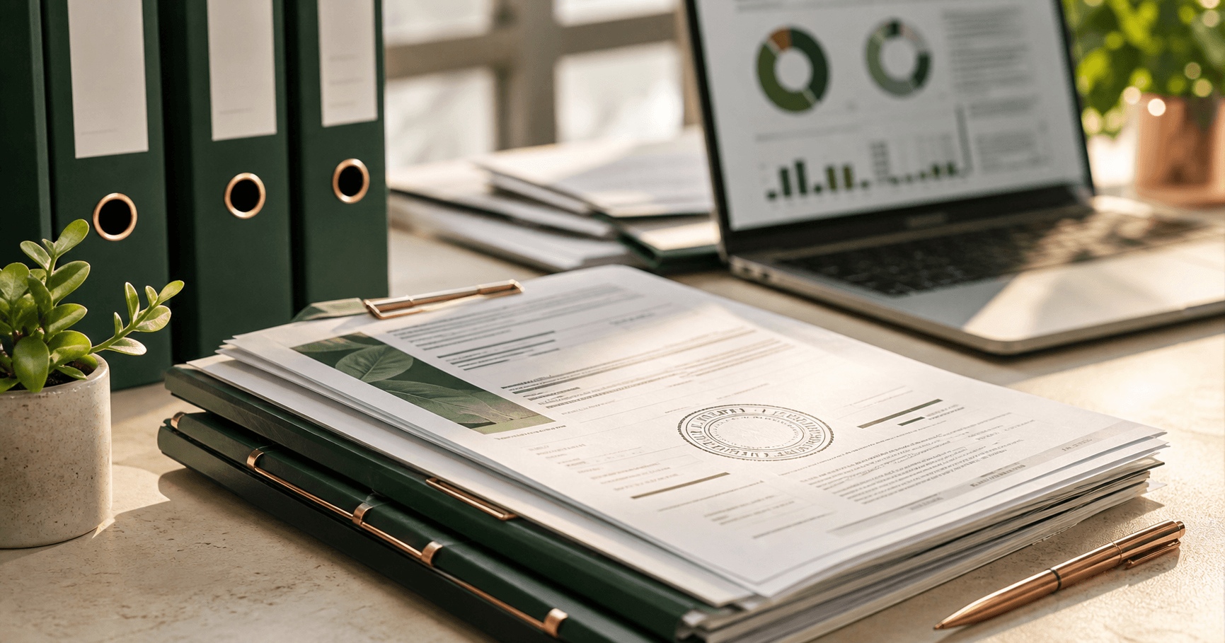Documentos de licenciamento ambiental organizados